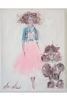  SOLD "Chanel" by Maria Smirlis original painting